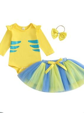 Flounder Fish Tutu Costume
